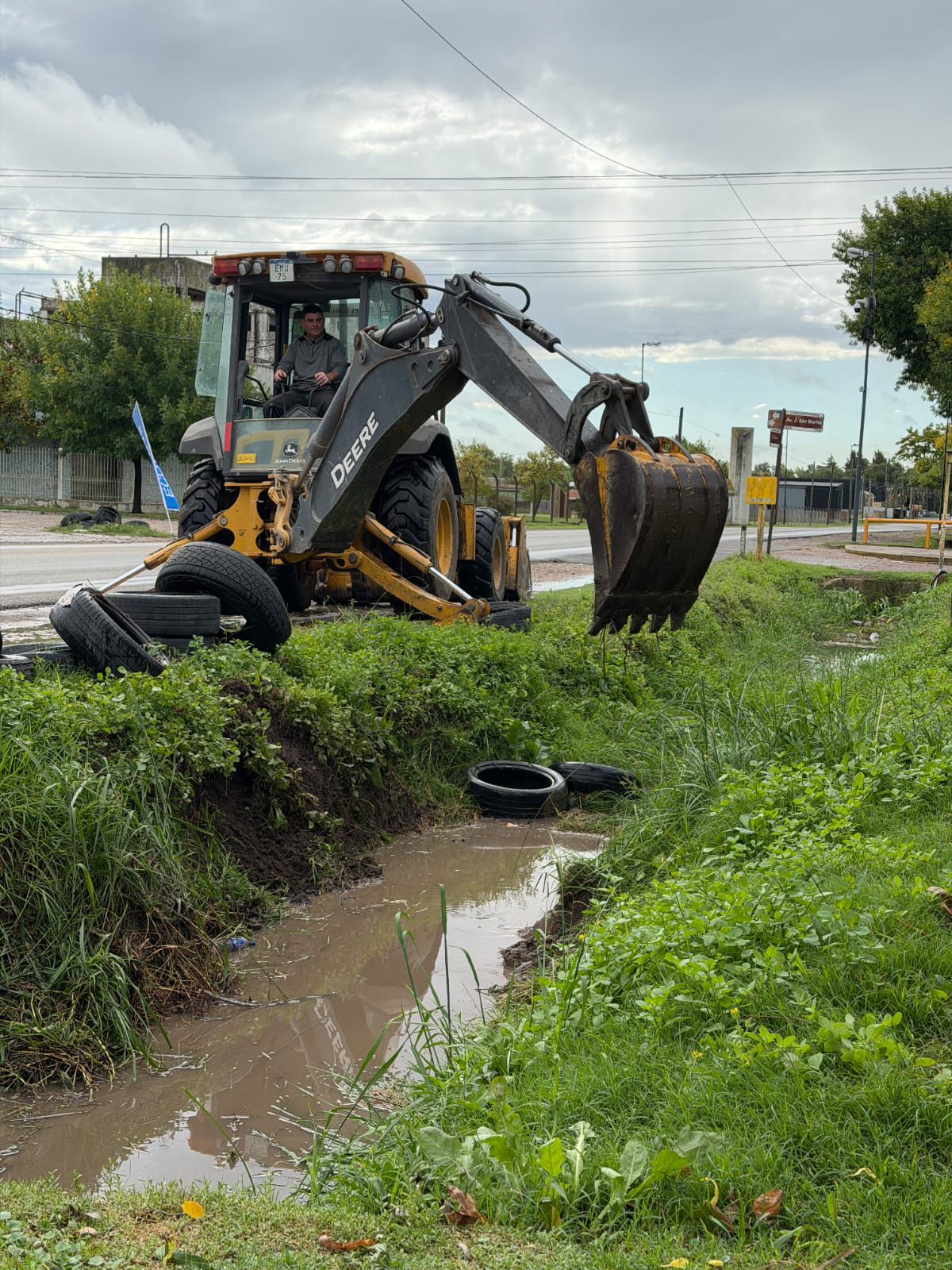 Tareas municipales tras el temporal