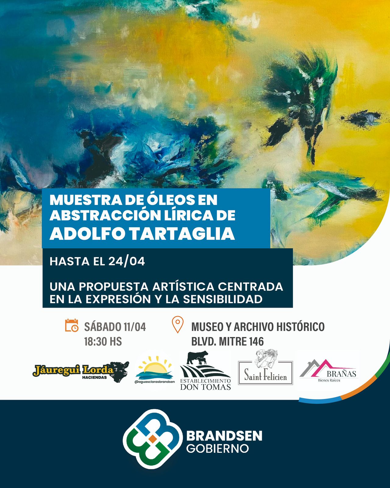 El Museo y Archivo Histórico presenta una muestra de óleos de Adolfo Tartaglia