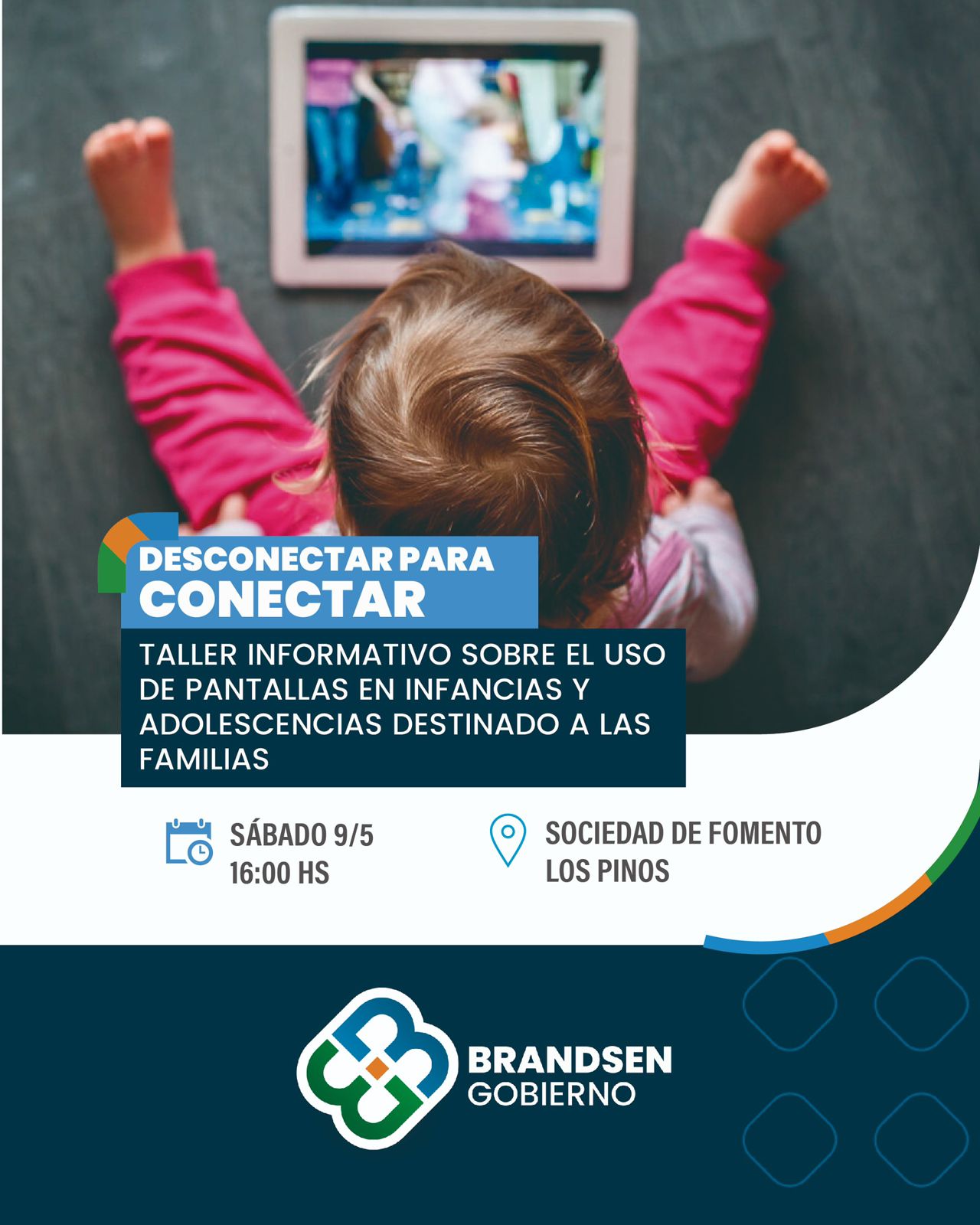 “Desconectar para conectar”: taller abierto a la comunidad sobre el uso de pantallas en infancias y 