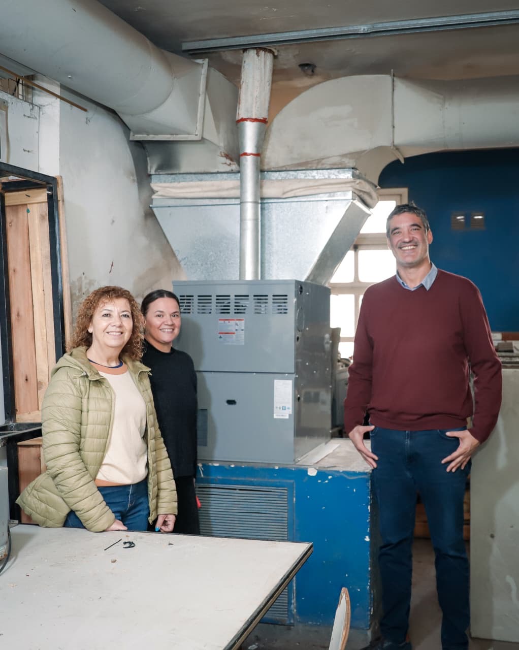 La Escuela Técnica N.º 1 cuenta con una nueva caldera y un sistema de calefacción renovado