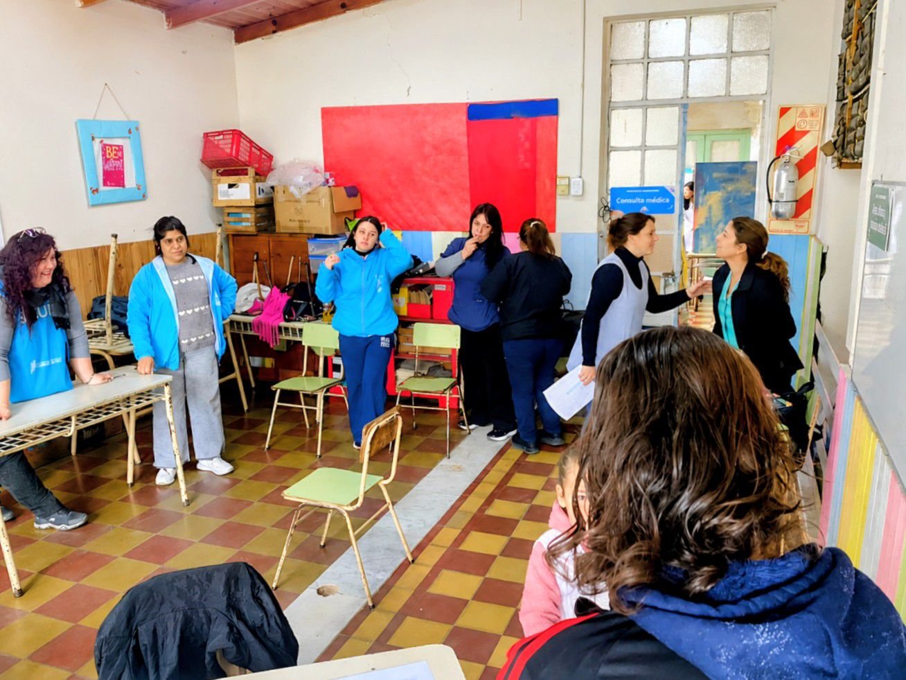 El Programa de Salud Escolar visitó la Escuela Primaria N° 3 de Jeppener