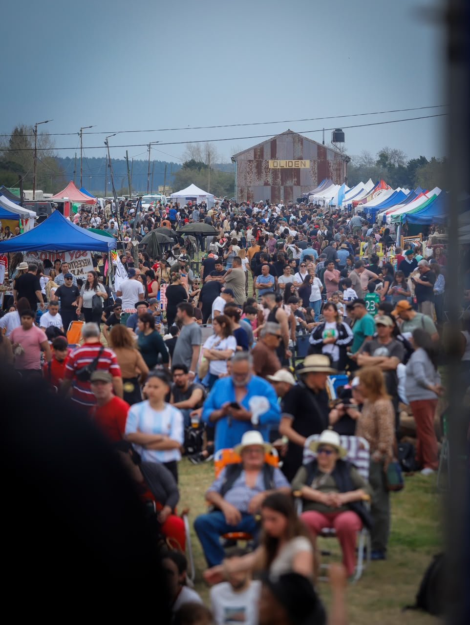 OLIDEN CELEBRÓ LA IX FIESTA DE LA GALLETA DE CAMPO
